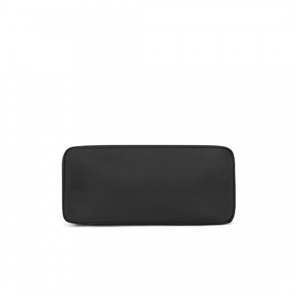 EA2348 - Kono Waterproof Multi-Pocket Travel Duffel Bag Set With Dedicated Shoe Compartment - Black