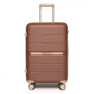 K2392L - British Traveller 20 Inch Multi-Texture Polypropylene