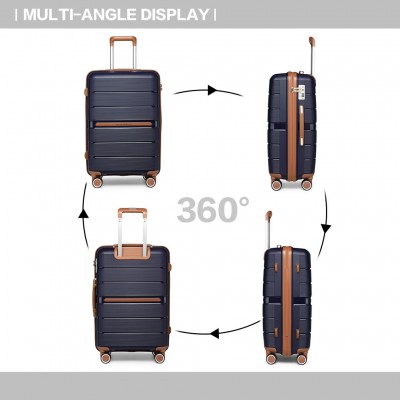 K2392L - British Traveller 28 Inch Multi-Texture Polypropylene