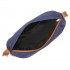 K2392L+S2366 - British Traveller 5 Stück Polypropylen Hartschale Kofferset Mit Tragetasche und Kosmetiktasche - Marineblau
