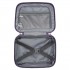 K2393L - British Traveller 4 Pcs Set Spinner Hard Shell PP Suitcase With TSA Lock And Vanity Case - Purple