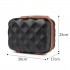 K2395L+S2366 - British Traveller 20 Inch Ultralight ABS And Polycarbonate Cabin Size Suitcase Included Vanity Case And Travel Tote And Cosmetic Pouch - Black And Brown