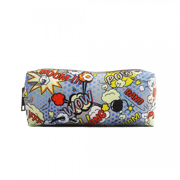 PC - Miss Lulu Canvas Pencil Case Pow