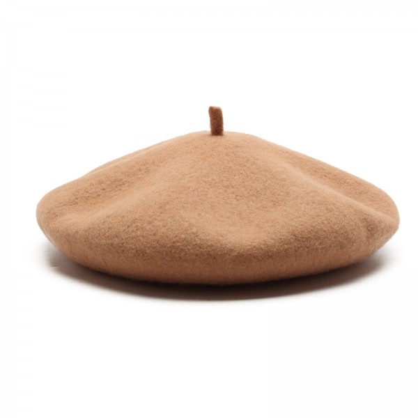 CAP-4 - Women's Vintage French Beret Style Hat - Beige CAP-4 - Women's Vintage French Beret Style Hat - Beige