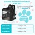 PTD2640 - Dogat Foldable And Durable Pet Backpack Carrier Travel Bag for Cats and Small Dogs - Black