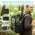 PTD2640 - Dogat Foldable And Durable Pet Backpack Carrier Travel Bag for Cats and Small Dogs - Black