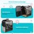 PTD2640 - Dogat Foldable And Durable Pet Backpack Carrier Travel Bag for Cats and Small Dogs - Grey