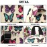 E1401B - Miss Lulu Large Backpack Butterfly Beige 