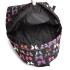 E1401B - Miss Lulu Large Backpack Butterfly Black