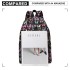 E1401B - Miss Lulu Large Backpack Butterfly Black