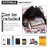 E1401B - Miss Lulu Large Backpack Butterfly Pink