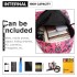E1401B - Miss Lulu Large Backpack Butterfly Plum