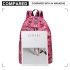 E1401B - Miss Lulu Large Backpack Butterfly Plum