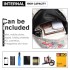 E1401F - Miss Lulu Large Backpack Flower Polka Dot - Grey