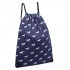E1406H - Miss Lulu Unisex Drawstring Backpack Horse Navy