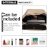 E1669 - Miss Lulu Faux Leather Stylish Fashion Backpack - Beige