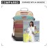 E1711 - Kono Regenbogen Canvas Streifen Rucksack E1711 - Kono Regenbogen Canvas Streifen Rucksack
