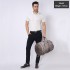 E1921-KONO SPORTTASCHE REISETASCHE MIT SCHUHFACH WATERPROOF RUCKSACK-FUNKTION FÜR DAMEN UND HERREN GRAU E1921-KONO SPORTTASCHE REISETASCHE MIT SCHUHFACH WATERPROOF RUCKSACK-FUNKTION FÜR DAMEN UND HERREN GRAU