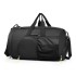 E1921-KONO SPORTTASCHE REISETASCHE MIT SCHUHFACH WATERPROOF RUCKSACK-FUNKTION FÜR DAMEN UND HERREN SCHWARZ E1921-KONO SPORTTASCHE REISETASCHE MIT SCHUHFACH WATERPROOF RUCKSACK-FUNKTION FÜR DAMEN UND HERREN SCHWARZ