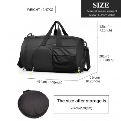 Haimont Strapazierfähiger Duffel Rucksack 90 L – Wasserdicht, Mit Schuhfach, Für Sport & Reisen