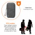 E1968 - Kono RFID-Blocking Travel Wallet - Grey