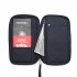 E1968 - Kono RFID-Blocking Travel Wallet - Navy