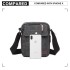 E1971 - Kono Multi Pocket Cross Body Umhängetasche - Schwarz E1971 - Kono Multi Pocket Cross Body Umhängetasche - Schwarz