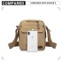 E1971 - Kono Multi Pocket Cross Body Umhängetasche - Khaki E1971 - Kono Multi Pocket Cross Body Umhängetasche - Khaki