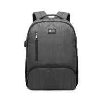 E1978 - Kono Multi Porcelant Backpack z USB Connectivity - Grey