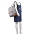 E6602 -Miss Lulu Waterproof Backpack School Bag /Outdoor Travel Rucksack Grey E6602 -Miss Lulu Waterproof Backpack School Bag /Outdoor Travel Rucksack Grey