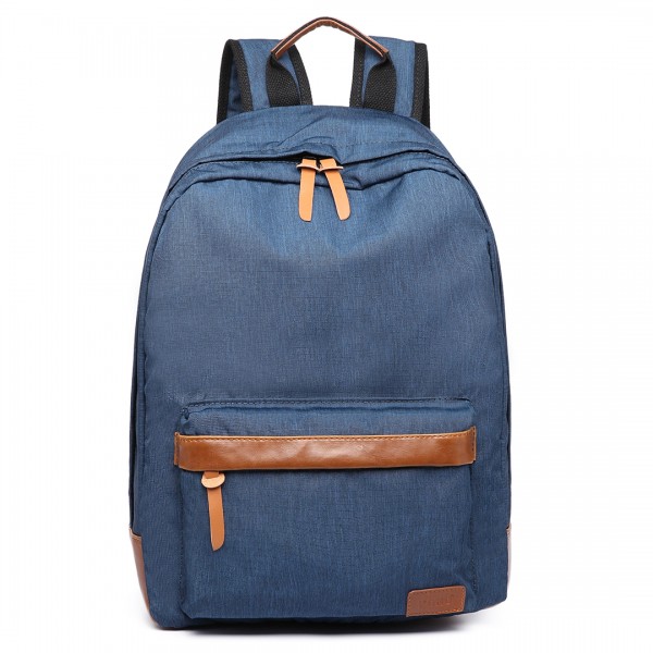 E6602 -Miss Lulu Waterproof Backpack School Bag /Outdoor Travel Rucksack Navy