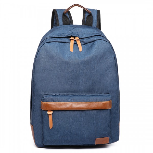E6602 -Miss Lulu Waterproof Backpack School Bag /Outdoor Travel Rucksack Navy E6602 -Miss Lulu Waterproof Backpack School Bag /Outdoor Travel Rucksack Navy