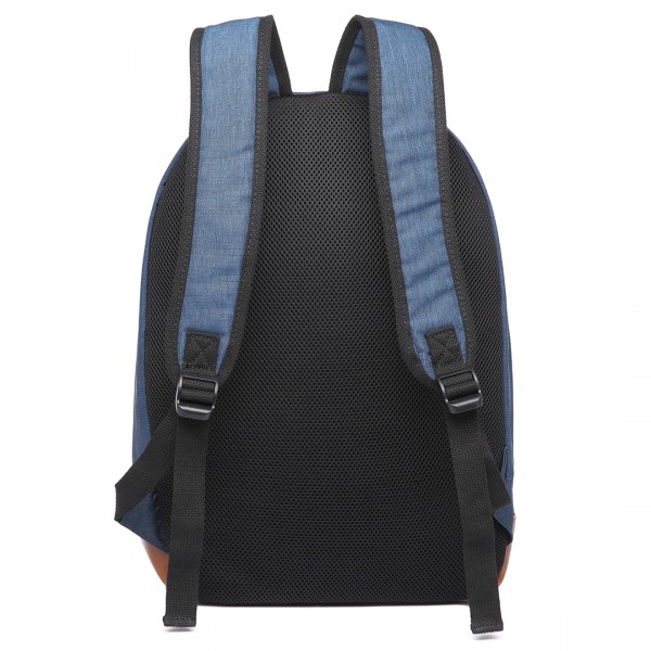 E6602 -Miss Lulu Waterproof Backpack School Bag /Outdoor Travel Rucksack Navy