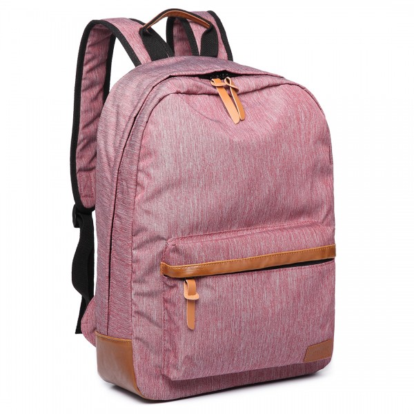 E6602 -Miss Lulu Waterproof Backpack School Bag /Outdoor Travel Rucksack Pink E6602 -Miss Lulu Waterproof Backpack School Bag /Outdoor Travel Rucksack Pink