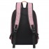 E6602 -Miss Lulu Waterproof Backpack School Bag /Outdoor Travel Rucksack Pink E6602 -Miss Lulu Waterproof Backpack School Bag /Outdoor Travel Rucksack Pink
