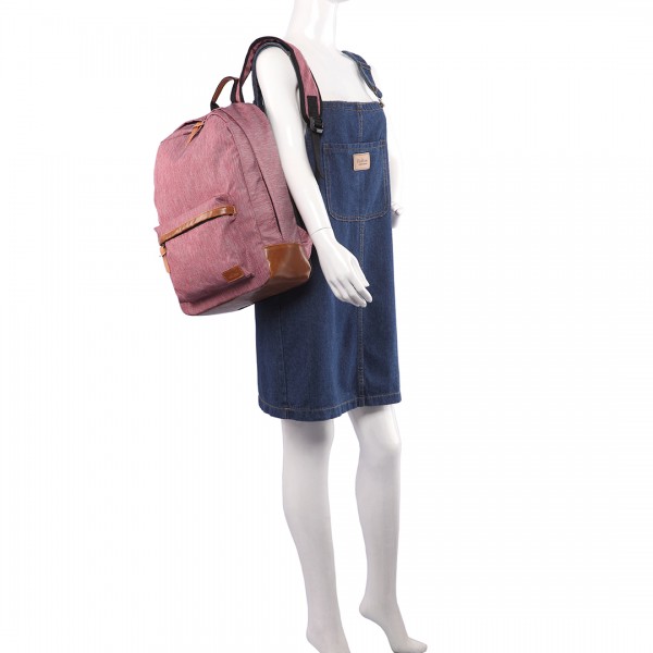 E6602 -Miss Lulu Waterproof Backpack School Bag /Outdoor Travel Rucksack Pink E6602 -Miss Lulu Waterproof Backpack School Bag /Outdoor Travel Rucksack Pink