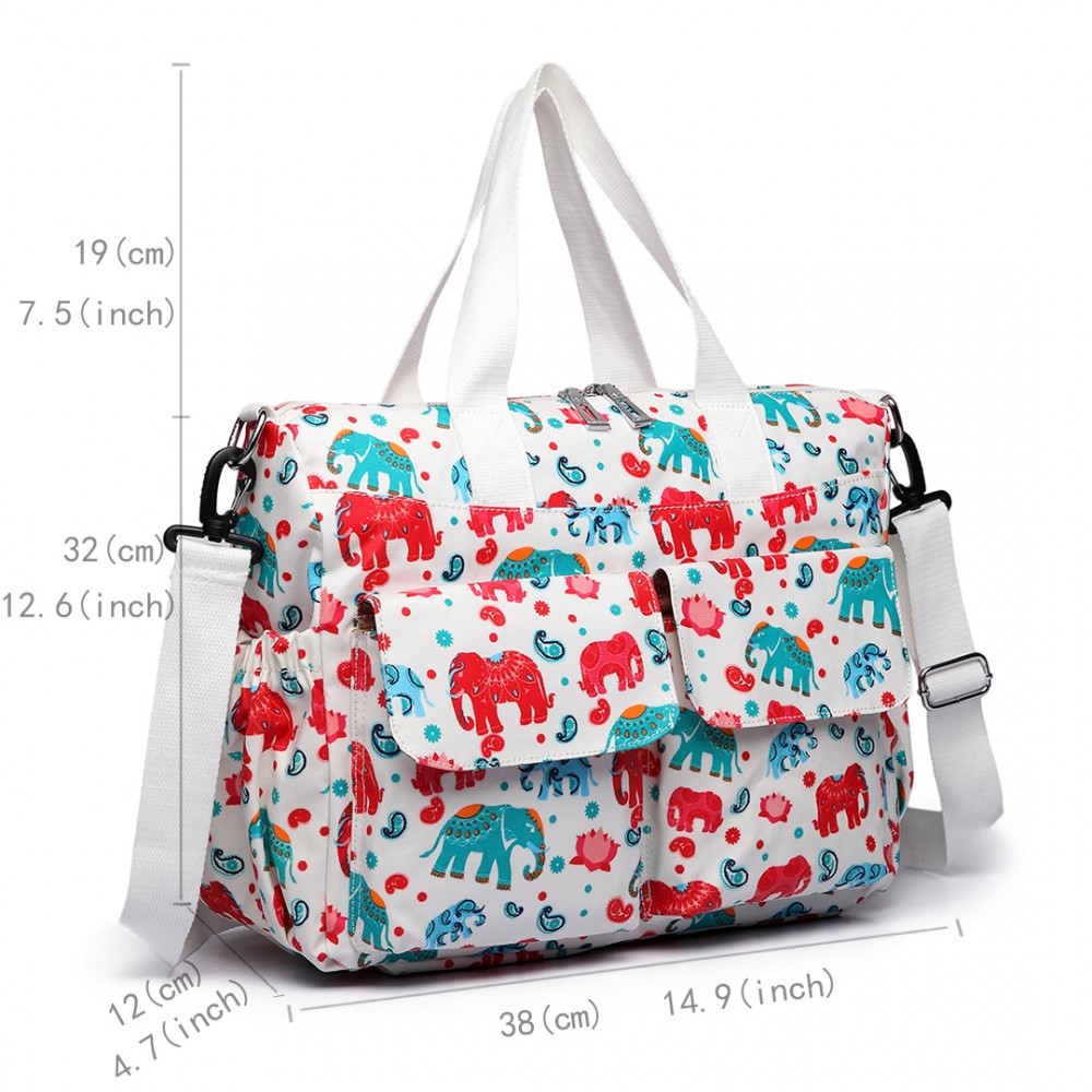 elephant baby changing bag