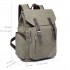 E6644- Kono Vintage Canvas Backpack School / Casual / Outdoor Rucksack  green