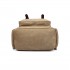 E6644 - Kono Vintage Canvas Backpack School / Casual / Outdoor Rucksack khaki