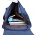 E6644 - Kono Vintage Canvas Backpack School / Casual / Outdoor Rucksack navy E6644 - Kono Vintage Canvas Backpack School / Casual / Outdoor Rucksack navy