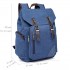 E6644 - Kono Vintage Canvas Backpack School / Casual / Outdoor Rucksack navy E6644 - Kono Vintage Canvas Backpack School / Casual / Outdoor Rucksack navy