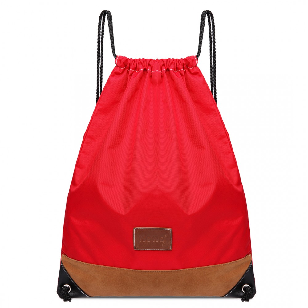 plain drawstring backpack