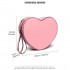 E6703- Miss Lulu Ladies Heart-shaped Cross body Bag pink