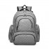E6706D2 - Kono Large Capacity Multi Function Baby Diaper Backpack Polka Dot - Grey
