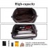 E6709 - Miss Lulu Trendy Womens Tote Bags Wax Leather - Black E6709 - Miss Lulu Trendy Womens Tote Bags Wax Leather - Black