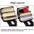 E6711 BK - Leather Look Small Cross Body Chain Strap Satchel Black E6711 BK - Leather Look Small Cross Body Chain Strap Satchel Black