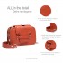 E6711 OE - Leather Look Small Cross Body Chain Strap Satchel Brown E6711 OE - Leather Look Small Cross Body Chain Strap Satchel Brown