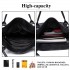 E6713 BK - Big Size Soft Leather Look Slouchy Hobo Shoulder Bag Black E6713 BK - Big Size Soft Leather Look Slouchy Hobo Shoulder Bag Black