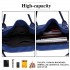 E6713 NY - Big Size Soft Leather Look Slouchy Hobo Shoulder Bag Navy