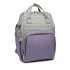 E6814 - MISS LULU MULTI FUNCTION BABY DIAPER CHANGING BACKPACK - PURPLE